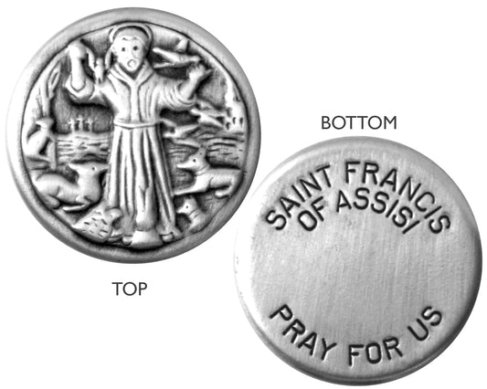 Saint Francis Pocket Rosary Box