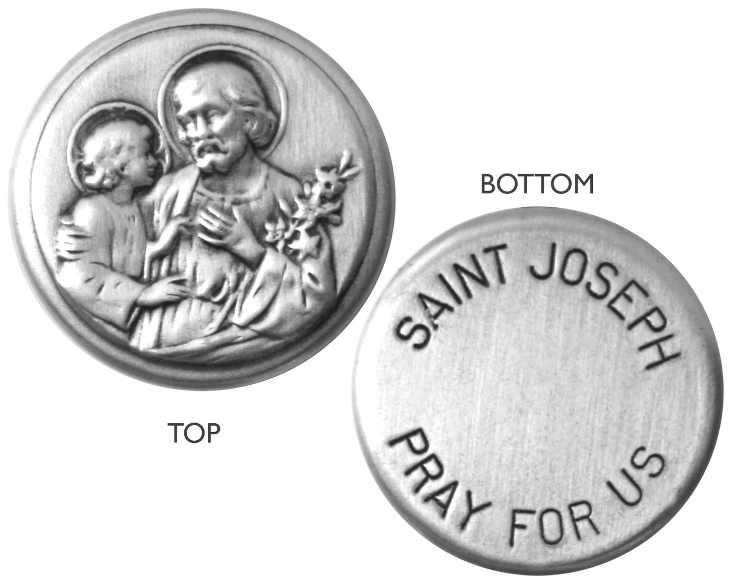 Saint Joseph Pocket Rosary Box