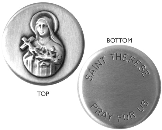 Saint Therese Pocket Rosary Box