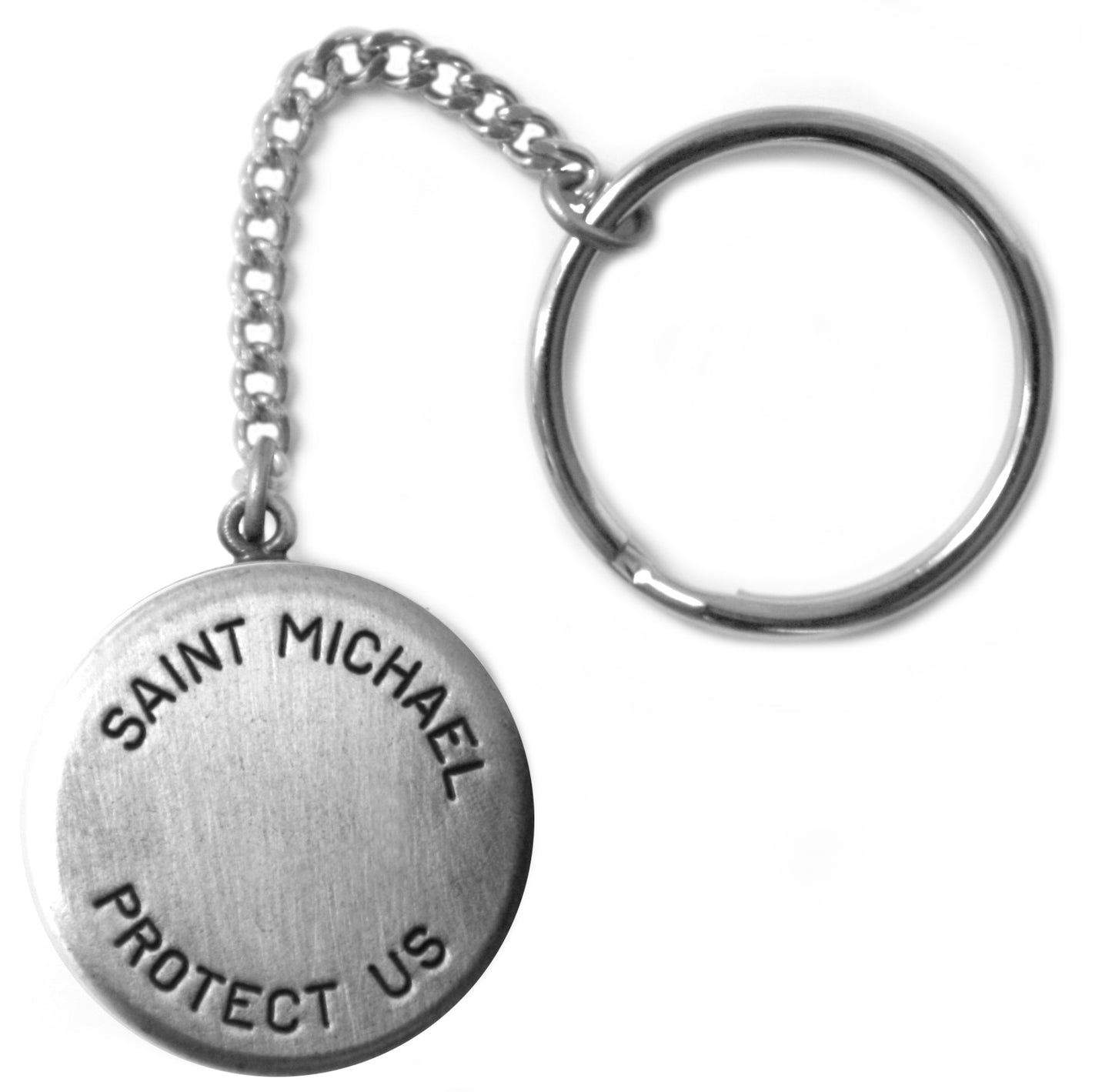 Saint Michael Rosary Box Keychain