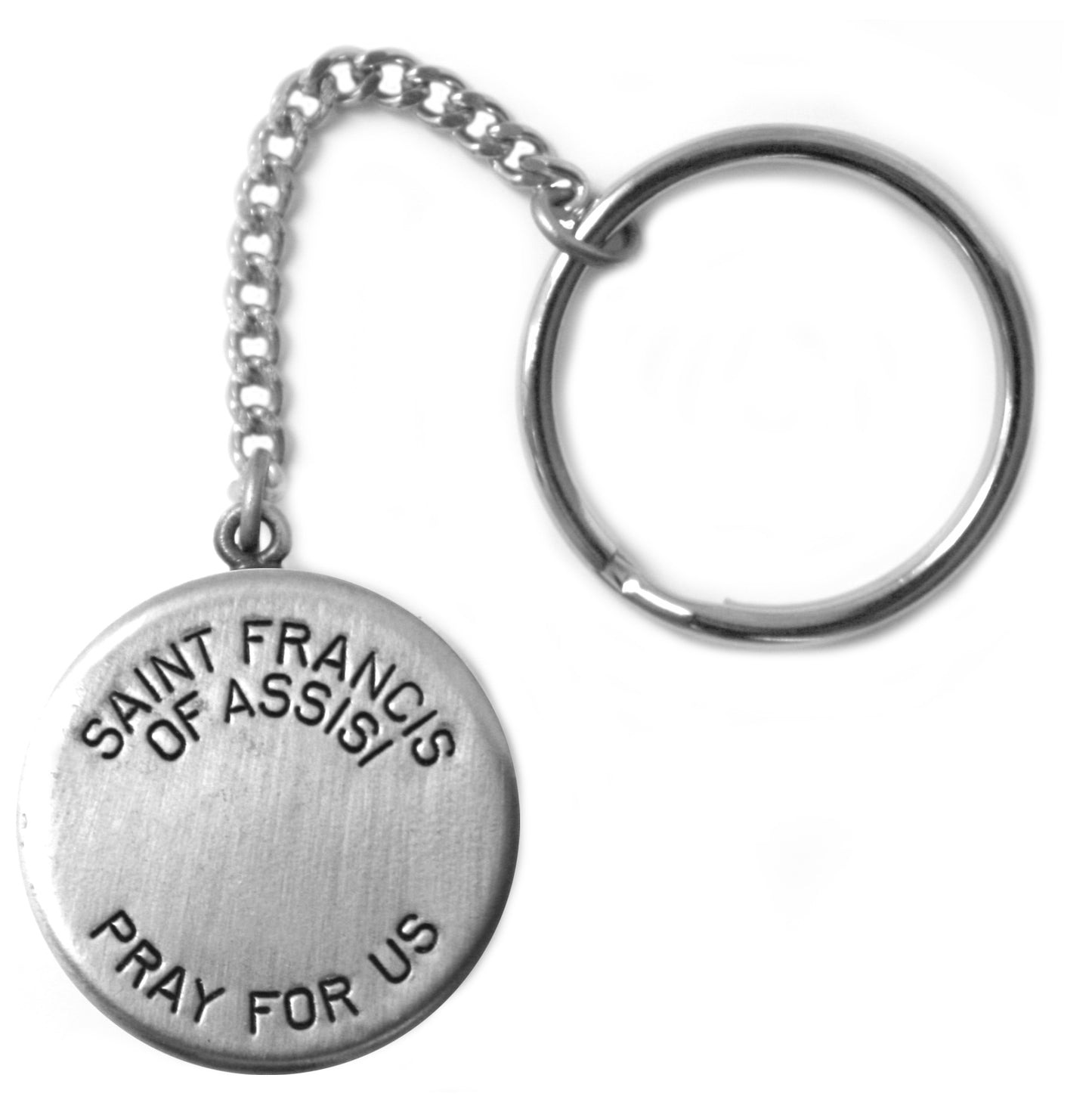 Saint Francis Rosary Box Keychain