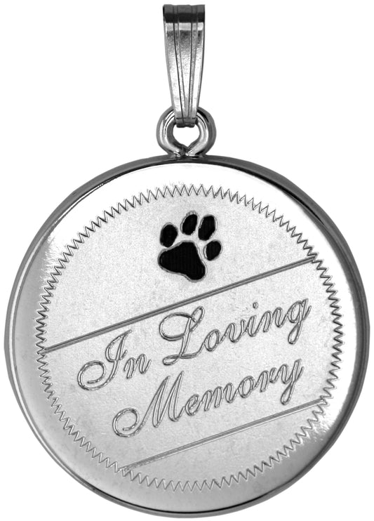 Pet Loving Memory Memorial Cremation Container Pendant