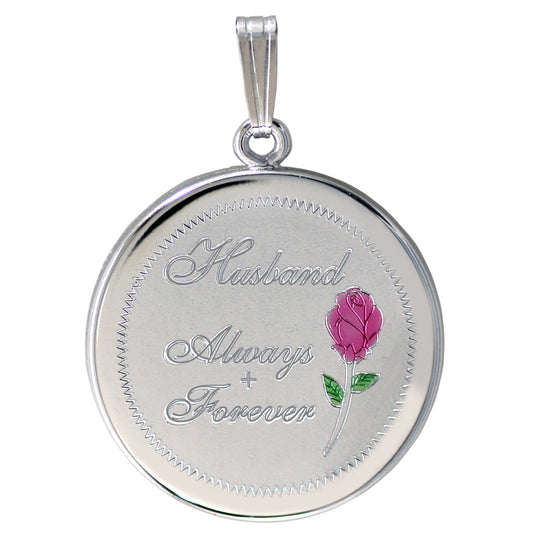 Memorial Container Husband Always and Forever