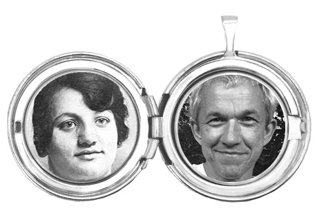 Tree of Life Round Sterling Silver Locket