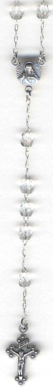 Small Crystal Rosary Beads for Rosary Boxes