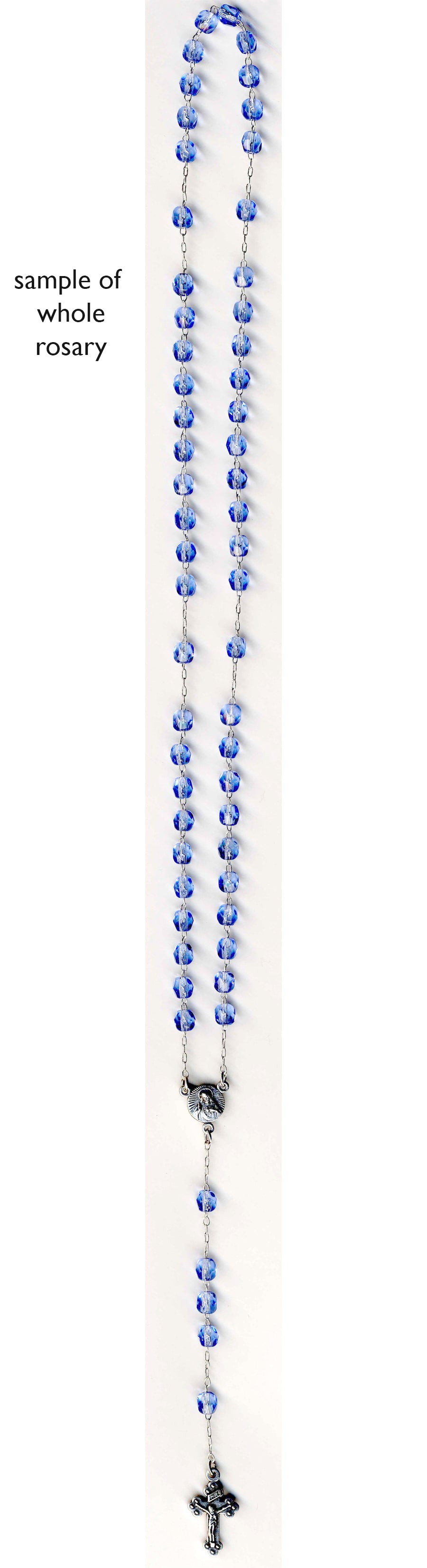 Small Pearl Rosary Beads for Rosary Boxes
