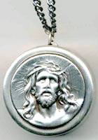 ecce homo rosary box pendant