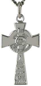 Sterling Silver Isaiah Cross Necklace