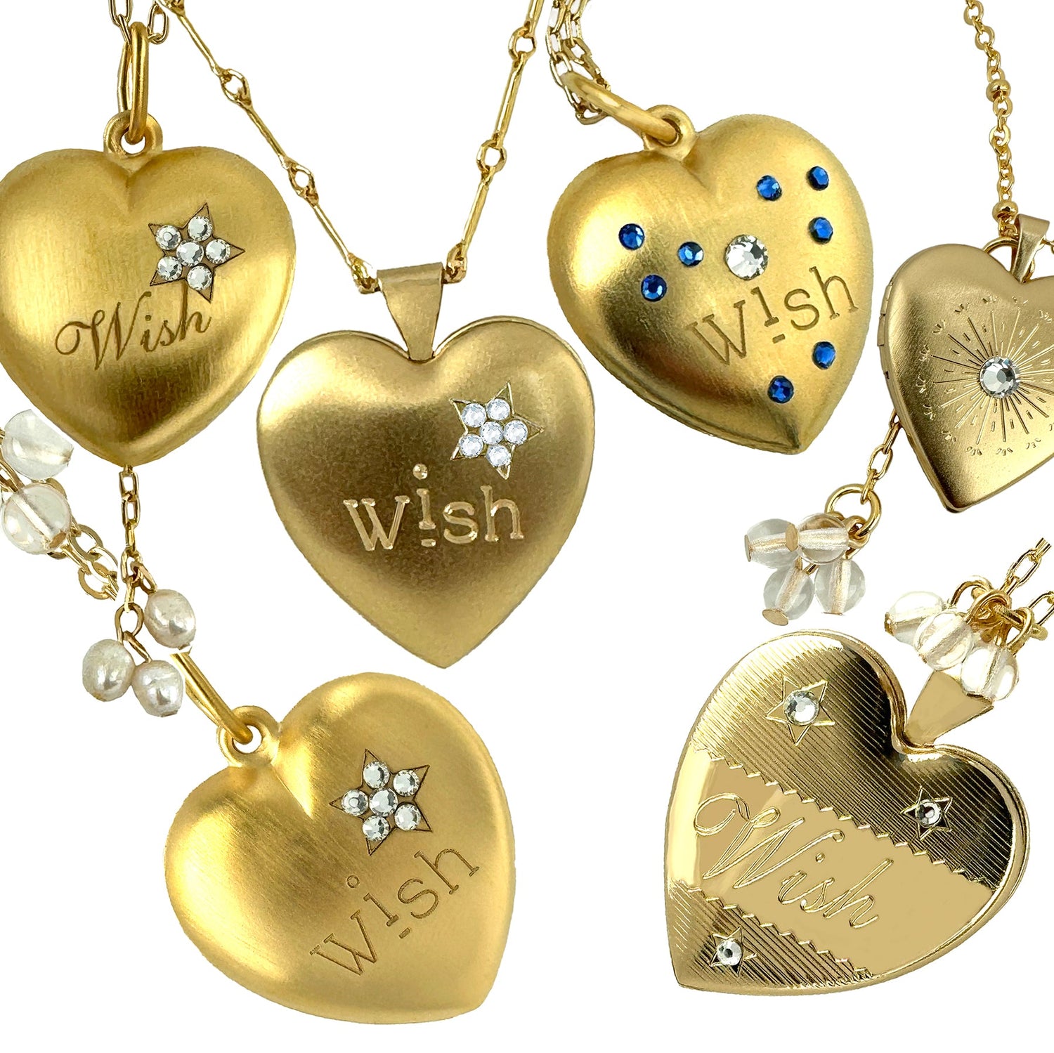Wish Hearts™ Locket Necklaces
