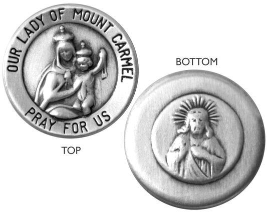 Our Lady of Mount Carmel Pocket Rosary Box