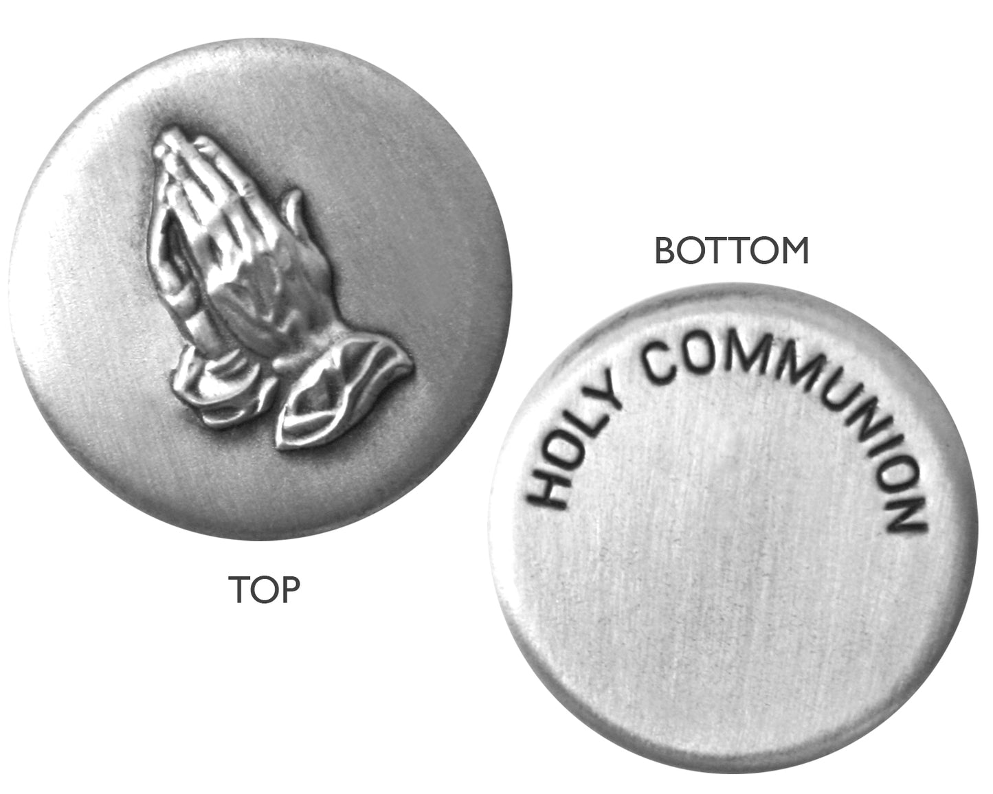 Communion Praying Hands Pocket Rosary Box