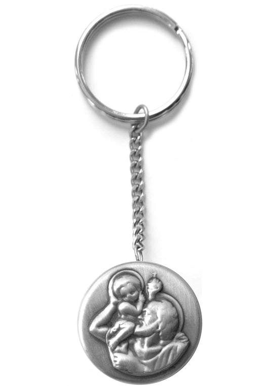 Saint Christopher Rosary Box Keychain