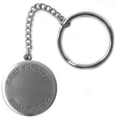 Saint Therese Rosary Box Keychain