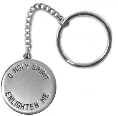 Holy Spirit Rosary Box Keychain