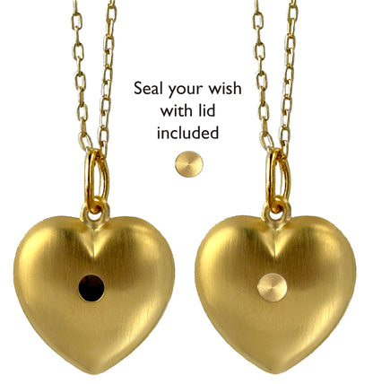 i Wish Heart Necklace