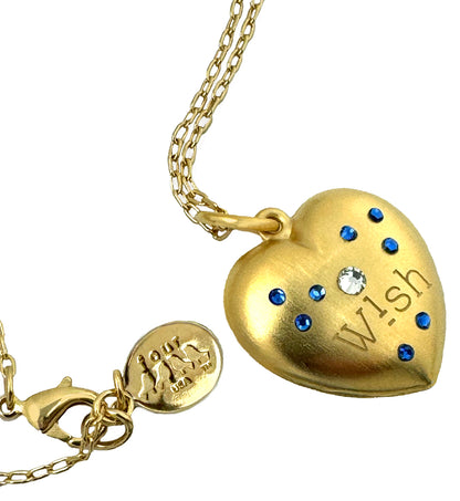 i Wish Heart Necklace