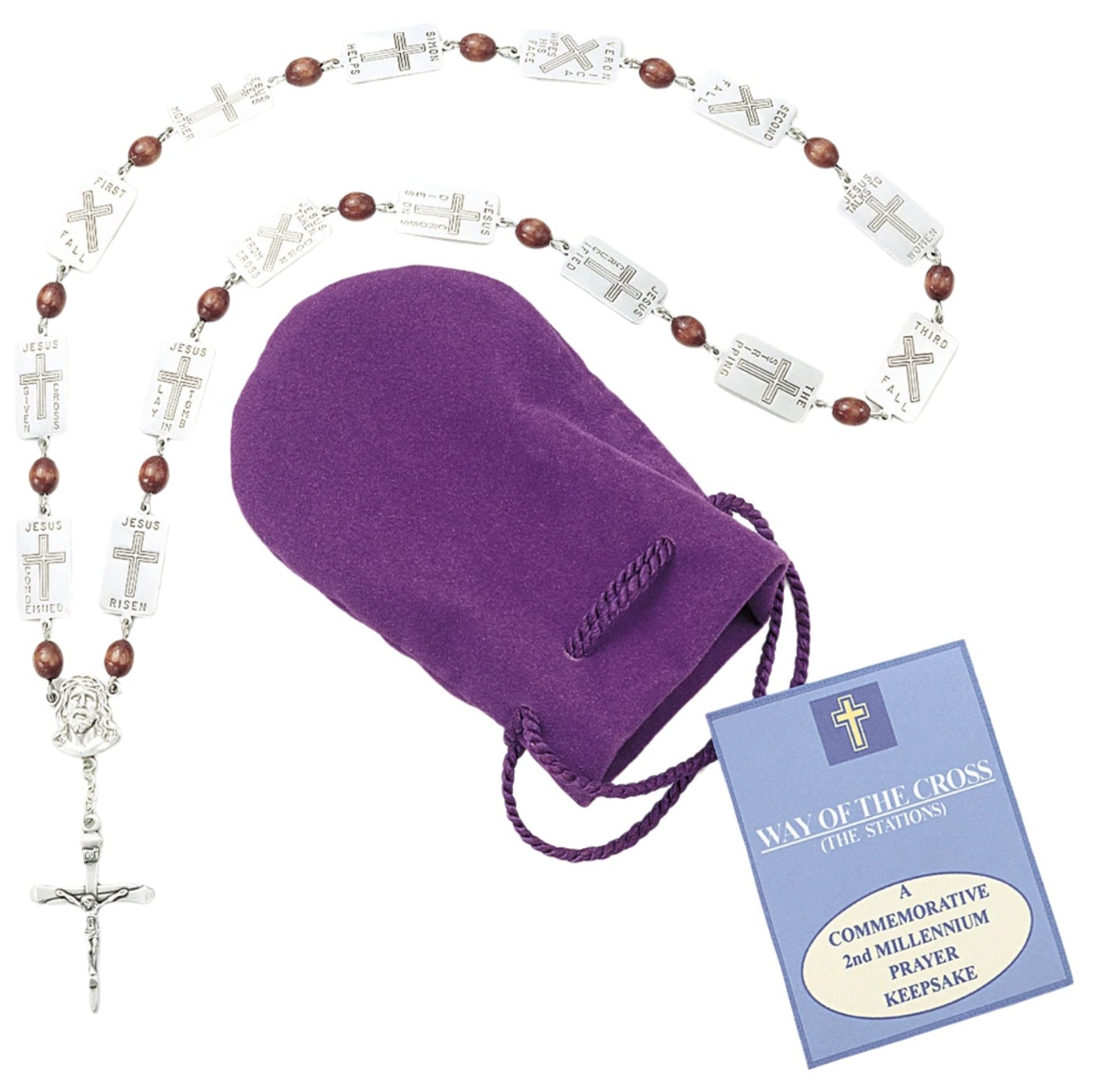 The Way of the Cross Rosary Beads