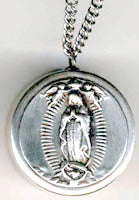 our lady of guadalupe rosary box pendant