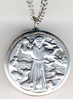 Saint Francis Rosary Box Pendant