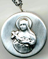 Saint Therese Rosary Box Pendant