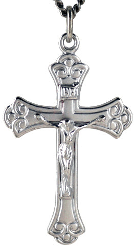 Sterling Silver Petite Crucifix